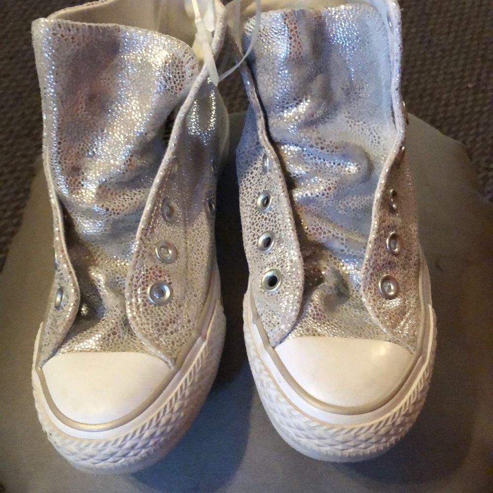 Converse- silver allstars